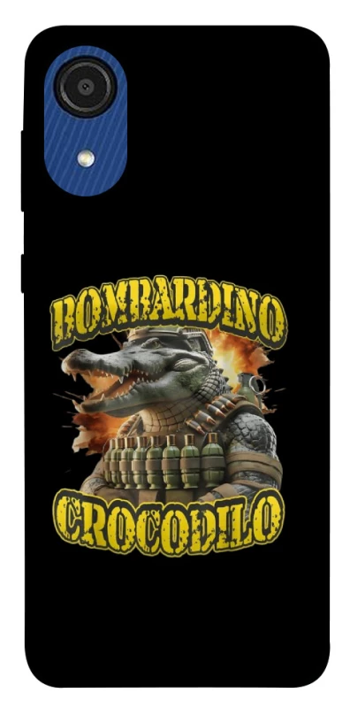 Чехол на Samsung Galaxy A03 Core Bombardino Crocodilo фото 1 Чехол на Samsung Galaxy A03 Core Bombardino Crocodilo фото 1 из 1