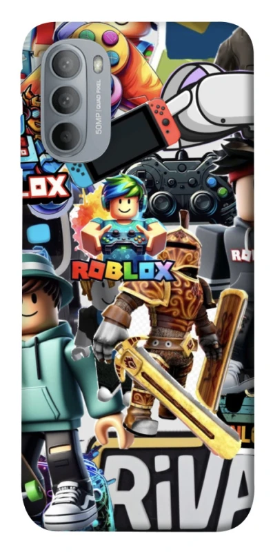 Чохол на Motorola Moto G31 Roblox collage ver.1 фото 1 з 1