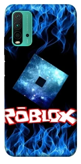 Чохол на Xiaomi Redmi Note 9 4G / Redmi 9 Power Roblox Galaxy Flame Logo фото 1 з 1