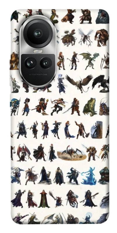 Чохол на Oppo Reno 10 Character Selection фото 1 з 1