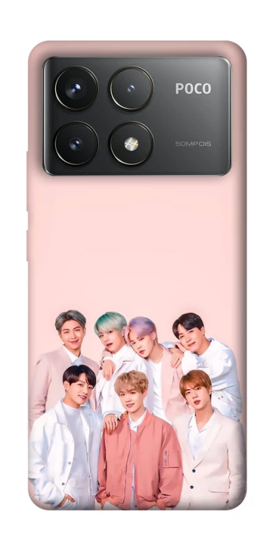 Чехол на Xiaomi Poco F6 Pro BTS фото 1 из 1