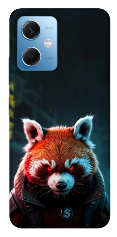 Чохол на Xiaomi Poco X5 5G Cyber Red Panda фото 1 з 1