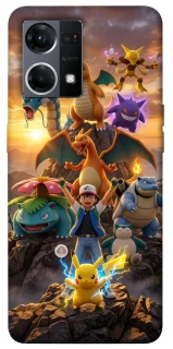Чехол на Oppo Reno 7 4G Pokemon фото 1 из 1