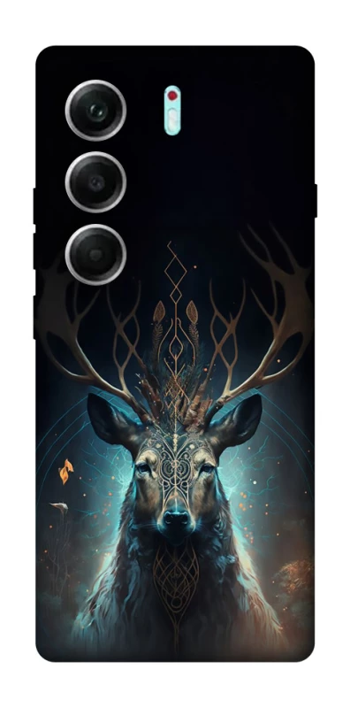 Чехол на Tecno Camon 40 Pro 5G Скандинавский олень v2 фото 1 из 1