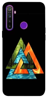Чехол на Realme 5 Валькнут v4 фото 1 из 1