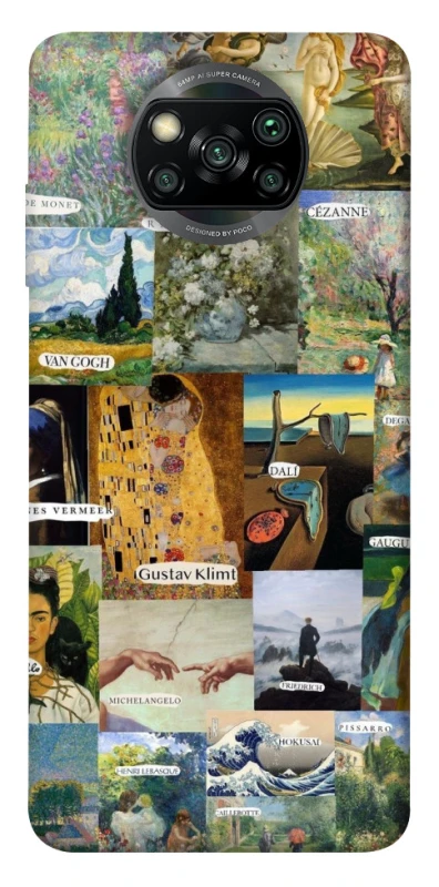Чохол на Xiaomi Poco X3 NFC / Poco X3 Pro Art collage ver.8 фото 1 з 1