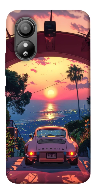 Чехол на ZTE Blade L220 Porsche at sunset фото 1 из 1