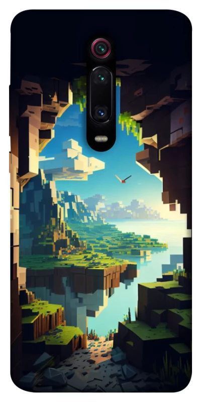 Чохол на Xiaomi Redmi K20 / K20 Pro / Mi9T / Mi9T Pro Minecraft sunrise фото 1 з 1