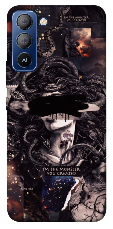 Чехол на TECNO Pop 5 LTE Monster you created фото 1 из 1