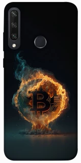 Чохол на Huawei Y6p Fire Bitcoin фото 1 з 1