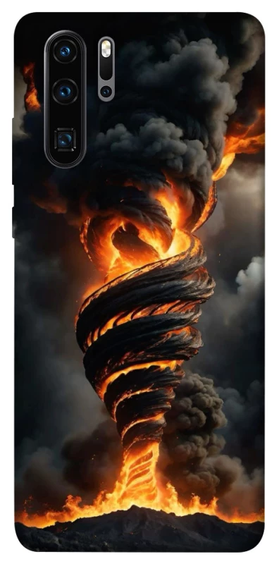 Чехол на Huawei P30 Pro Огненный торнадо фото 1 из 1