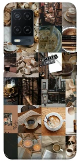 Чохол на Oppo A54 4G Coffee collage ver.3 фото 1 з 1