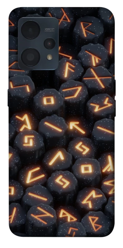 Чохол на Realme 9 4G / 9 Pro+ Вогняні руни фото 1 з 1