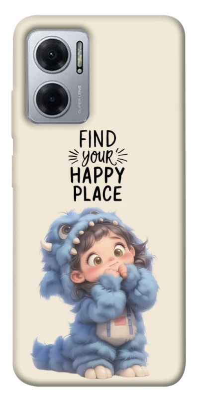 Чохол на Xiaomi Redmi Note 11E Happy Place фото 1 з 1