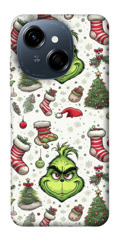 Чохол на TECNO Spark Go 1 Grinch mood ver.3 фото 1 з 1