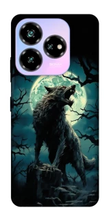 Чохол на ZTE Nubia V60 Desing Вовк під місяцем фото 1 з 1