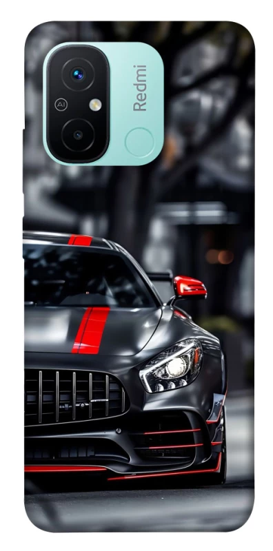 Чехол на Xiaomi Redmi 12C / Poco C55 Black Mercedes фото 1 из 1