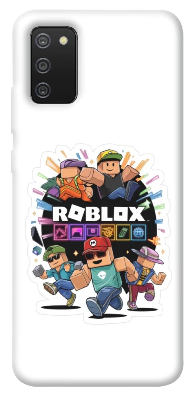 Чохол на Samsung Galaxy A02s Roblox logo ver.3 фото 1 з 1