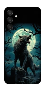 Чохол на Samsung Galaxy M15 5G Вовк під місяцем фото 1 з 1
