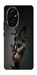 Чехол на Honor 200 Кот-подглядыватель v2 фото 1 из 1