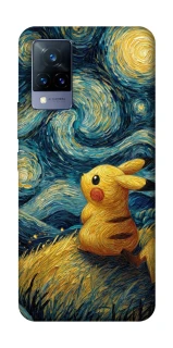 Чохол на Vivo V21 Pikachu and Van Gogh фото 1 з 1
