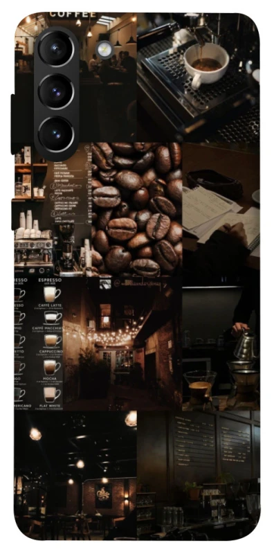 Чохол на Samsung Galaxy S21+ Coffee collage ver.1 фото 1 з 1