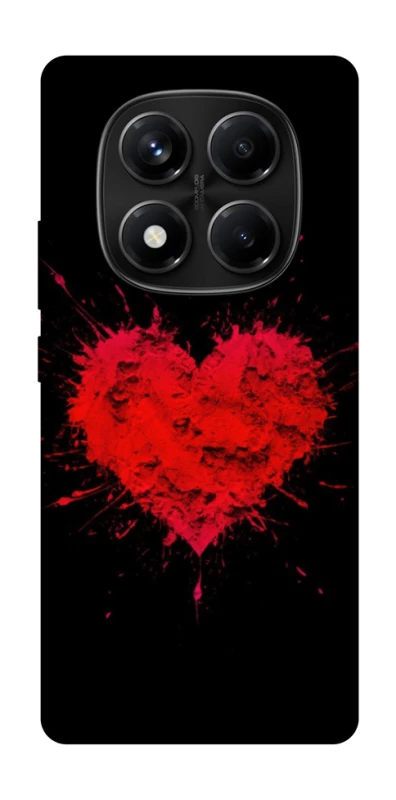 Чохол на Xiaomi Redmi Note 14 Pro 4G Splash heart фото 1 з 1