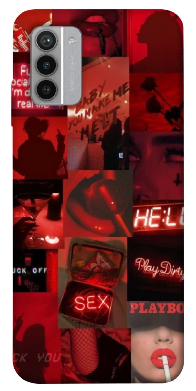 Чехол на Nokia G42 Love collage ver.3 фото 1 из 1