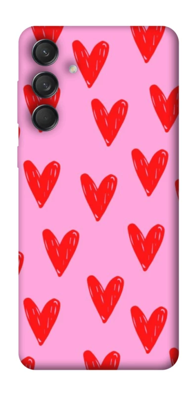 Чохол на Samsung Galaxy M55 Red hearts 2 фото 1 з 1
