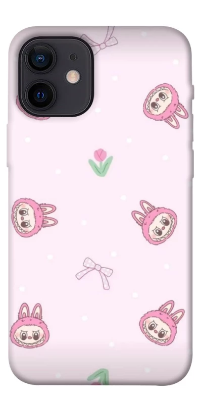 Чохол на Apple iPhone 12 mini (5.4") Labubu Flower фото 1 з 1