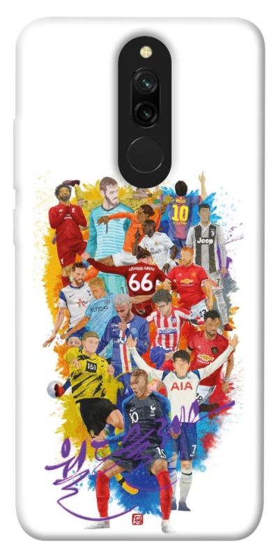 Чохол на Xiaomi Redmi 8 Football Abstract v2 фото 1 з 1