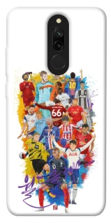 Чохол на Xiaomi Redmi 8 Football Abstract v2 фото 1 з 1