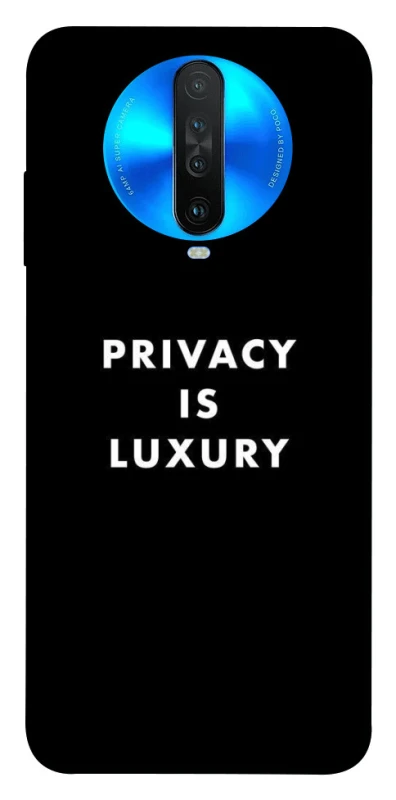 Чохол на Xiaomi Redmi K30 Privacy is luxury фото 1 з 1