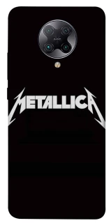 Чохол на Xiaomi Redmi K30 Pro / Poco F2 Pro Metallica logo фото 1 з 1