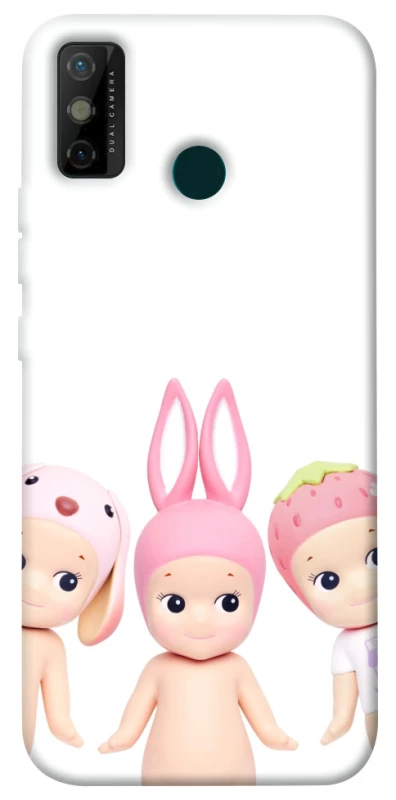 Чехол на TECNO Spark 6 Go Pink Pals фото 1 из 1