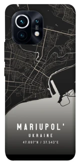 Чохол на Xiaomi Mi 11 Mariupol map фото 1 з 1