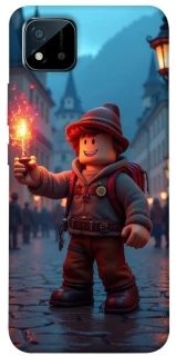 Чохол на Realme C20 Roblox Fire Logo Blue Flames фото 1 з 1