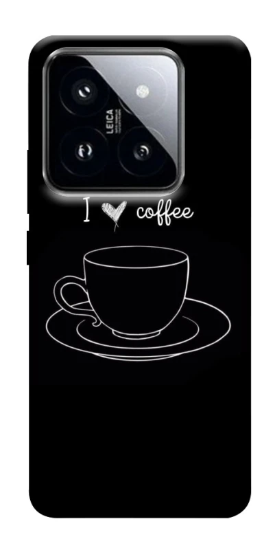 Чехол на Xiaomi 14 Pro Black coffee фото 1 из 1