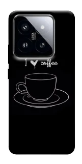 Чехол на Xiaomi 14 Pro Black coffee фото 1 из 1