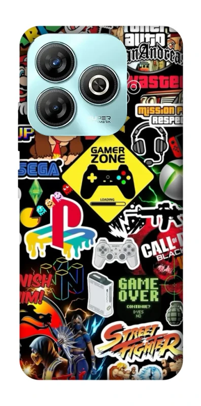 Чехол на ZTE Blade A75 4G Gamer Zone фото 1 из 1