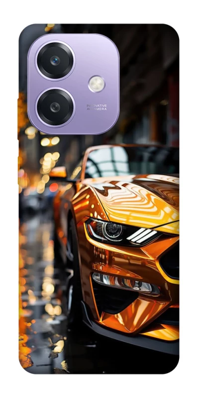 Чохол на Oppo A3 4G Golden sports car фото 1 з 1