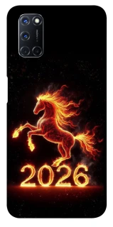 Чехол на Oppo A52 / A72 / A92 Red Fire Horse ver.1 фото 1 из 1