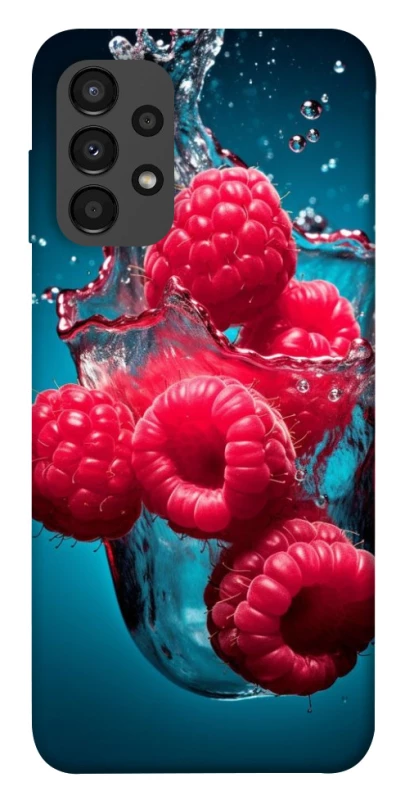 Чохол на Samsung Galaxy A13 4G Малинка у воді фото 1 з 1