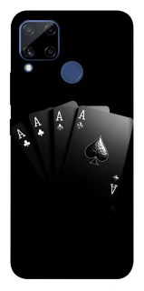Чехол на Realme C15 Black Cards фото 1 из 1