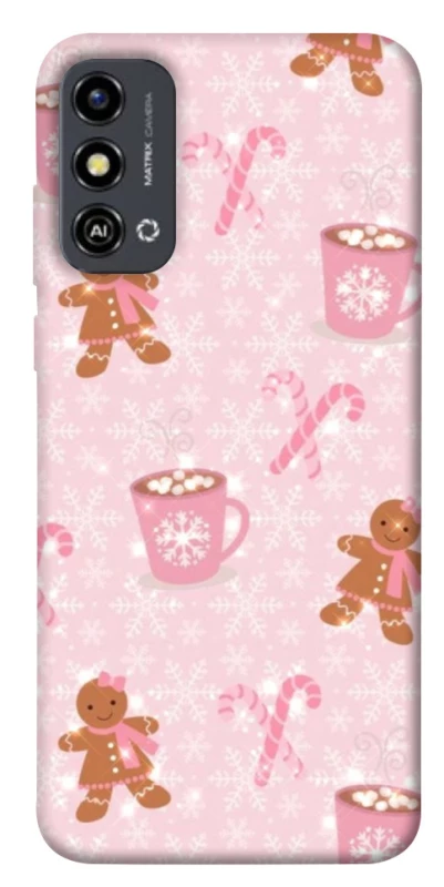 Чехол на ZTE Blade A53 Новогодний v41 фото 1 из 1