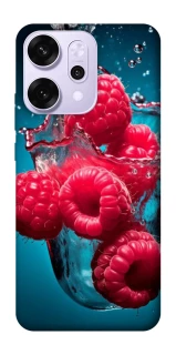 Чехол на Oppo Reno 14 Pro Малинка в воде фото 1 из 1