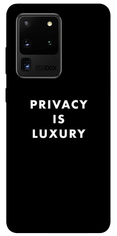 Чохол на Samsung Galaxy S20 Ultra Privacy is luxury фото 1 з 1