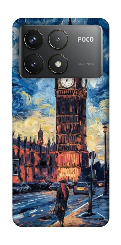 Чохол на Xiaomi Poco F6 Pro Van Gogh's London фото 1 з 1