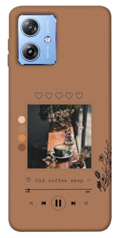 Чохол на Motorola Moto G84 Coffee player фото 1 з 1