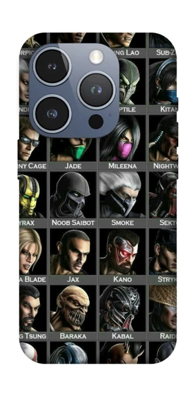 Чохол на Apple iPhone 16 Pro Mortal Kombat фото 1 з 1